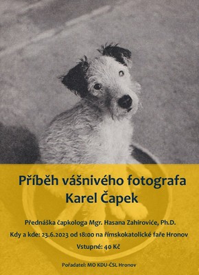 Příběh vášnivého fotografa - Karel Čapek